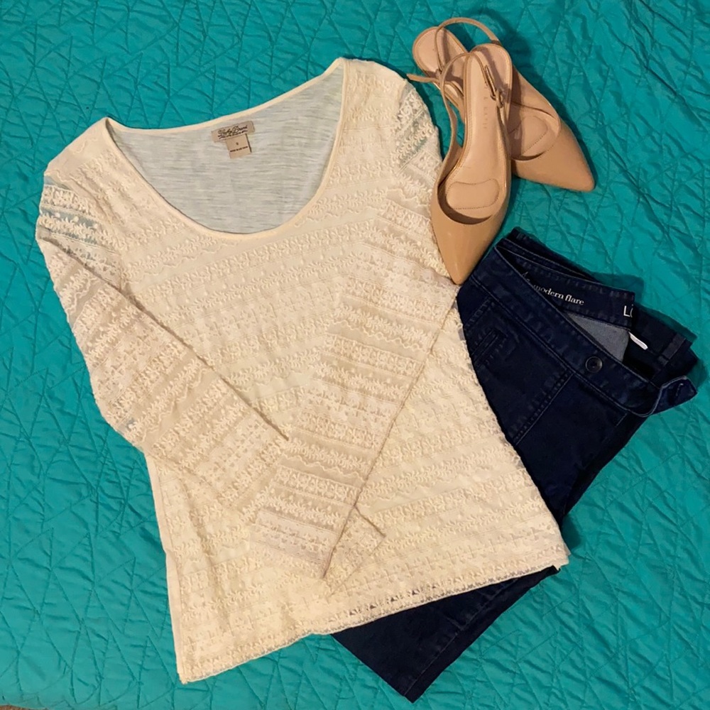 Lucky Brand Lace Top